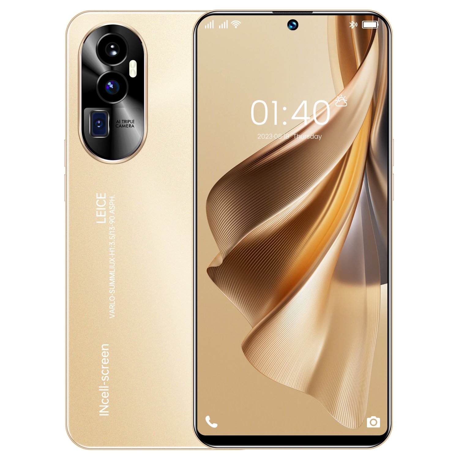 ATLReno10 Pro16GB+1TB 8inch Long endurancev High pixel Type-C charging interface Android 8.1smart phone